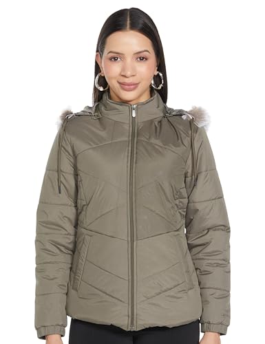 Image of Qube By Fort Collins Women's Polyester Standard Length Jacket
