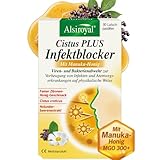 Cistus PLUS Infektblocker mit Manuka-Honig (30 Stk.) – Unterstützt das Immunsystem mit 300 mg Polyphenole - mit Cistus Creticus & Holunder, fruchtiger Geschmack - für Erwachsene & Kinder ab 6 Jahren