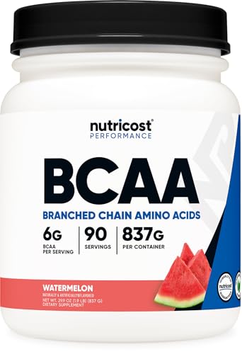 Nutricost BCAA �p�E�_�[ 90�H�� (�X�C�J��) 2:1:1�A��GMO�A�O���e���t���[