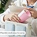 8 Pack Soft Cover Journal Bulk, Feela Notebooks College Ruled for Work, Lined Travel Journal for Women Men, Note Taking Notebook School Supplies Business Writing, 8.2” x 5.5”, A5, Pink