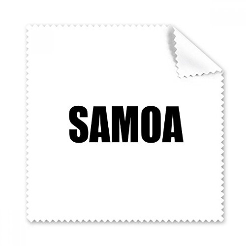 Chiffon de nettoyage lunettes Samoa tissu noir essuie-écran smartphone et optique x5