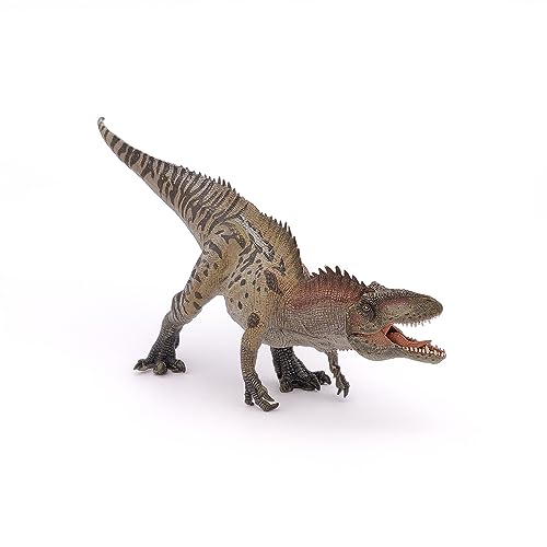 Papo - Acrocanthosaurus - Realistic Figurine - 3 Years Old - Dinosaurs Collection - Hand Painted - Educational Dinosaur Toy - Faithfull Details - 28 cm - Gift Idea - acrocantosaurus Toy - Thumbnail 7