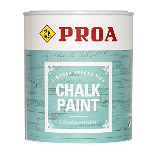 CHALK PAINT PINTURA PARA MUEBLES EFECTO TIZA. PROA BLANCO CHALK 750 ml. Pintura a la tiza. Renueva tus muebles sin esfuerzo. Gran adherencia sobre cualquier superficie.