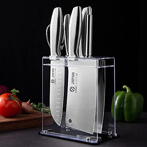Set Cuchillos Cocina 7 Piezas Acero Inoxidable