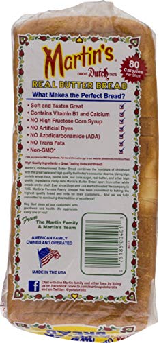 Martin's Famous Pastry Potato Bread Variety Pack- 18 Oz. Bags (2 Loaves) #TOP1