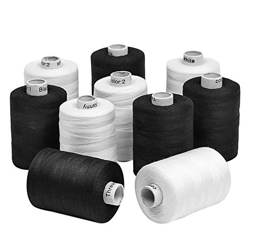 Hilos de coser ThreadNanny 3-PLY poliéster 10 hilos miniatura 2