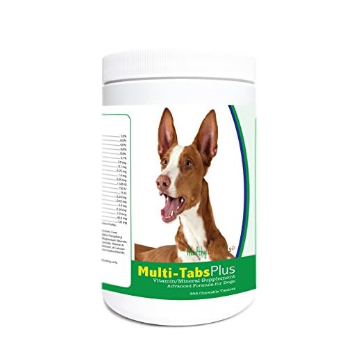 Healthy Breeds Ibizan Hound Multi-Tabs Plus Chewable Tablets 365 Count