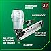 Metabo HPT Framing Nailer, Pro-Preferred Pneumatic Power Nailers in Framing Tools, Powerful Tool With Tool-less Depth Adjustment & Claw Tip, 21° 3-1/2