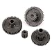 TRAXXAS TRX4 Transmission gear set high range (trail) (16.6:1 reduction ratio