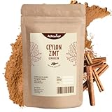 Ceylon Zimt gemahlen (500g) mit wenig Cumarin in Premium Qualität | 100% ECHTES Ceylon Zimt-Pulver