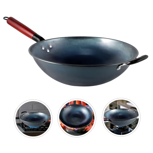 Wok de hierro con mango ergonómico Garneck miniatura 6