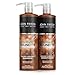 Produktbild John Frieda Brilliant Brunette Vorteils-Set - Shampoo & Conditioner - 2 x 500 ml Special Size - Mit Pumpspender-Aufsatz - Mit Süßmandeln - Color Protect Serie 2er Pack(2 x 1000 g)