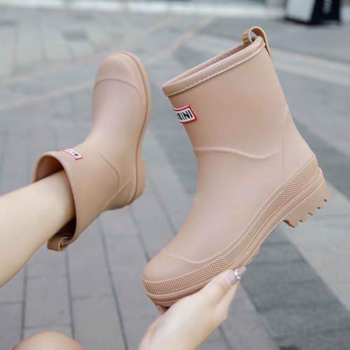 Zapatos de lluvia para mujer elegantes y cómodos con puntera cerrada Generisch 2026. 7