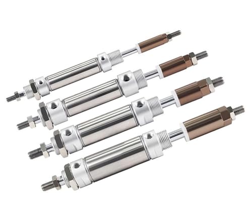 Mini vérin MAJ réglable en inox pour un guidage linéaire précis