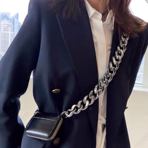 Cadena para bolso de repuesto extraíble MERRYHAPY de 60cm para bolsos DIY 5