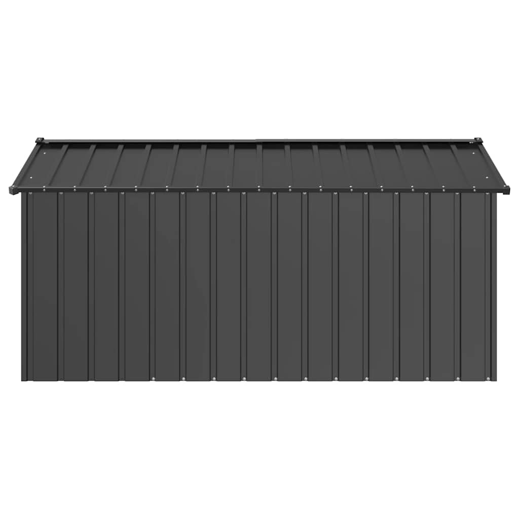 vidaXL Buda dla psa z dachem 114x202x101 cm stal galwanizowana kojec