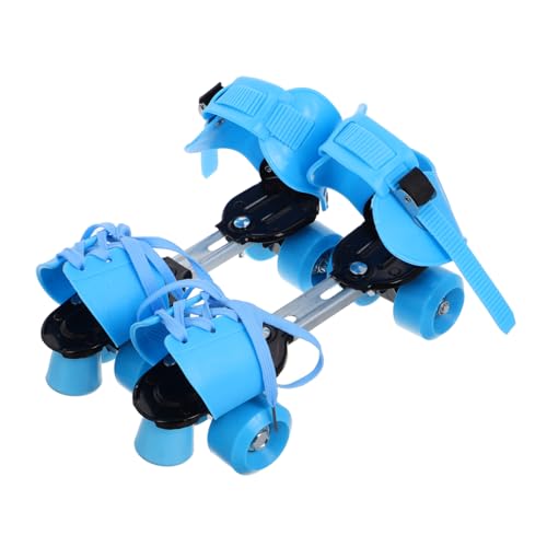 Toyvian Boys and Girls Double Row Roller Skates Easy On/Off Comfortable for Beginners