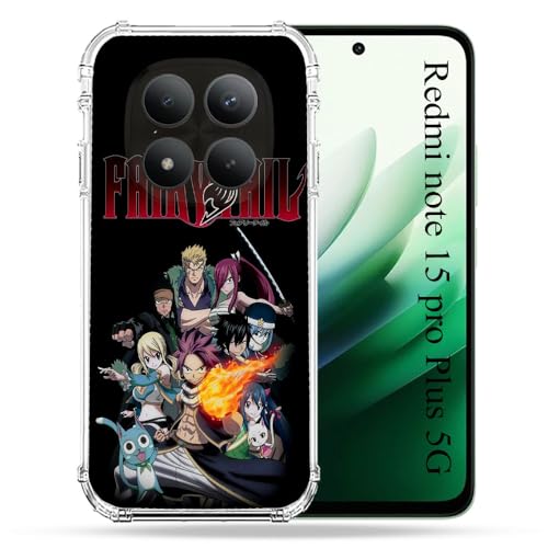 Coque antichoc Redmi Note 15 Pro Plus 5G emblème Fairy Tail