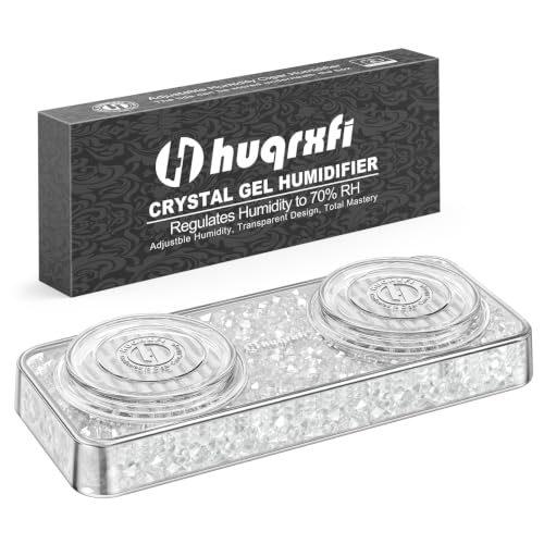 HUQRXFI Pre-Filled Cigar Humidifier Cigar Crystal Gel Humidifier Suitable for Cigar Boxes and Cigar Cabinets Maintains Ideal Humidity at 70% and Keeps Cigars Fresh Cigar Accessories