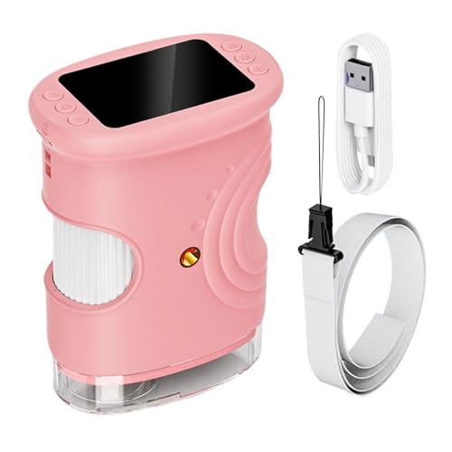 Microscope numérique 1000x rechargeable avec écran couleur de poche