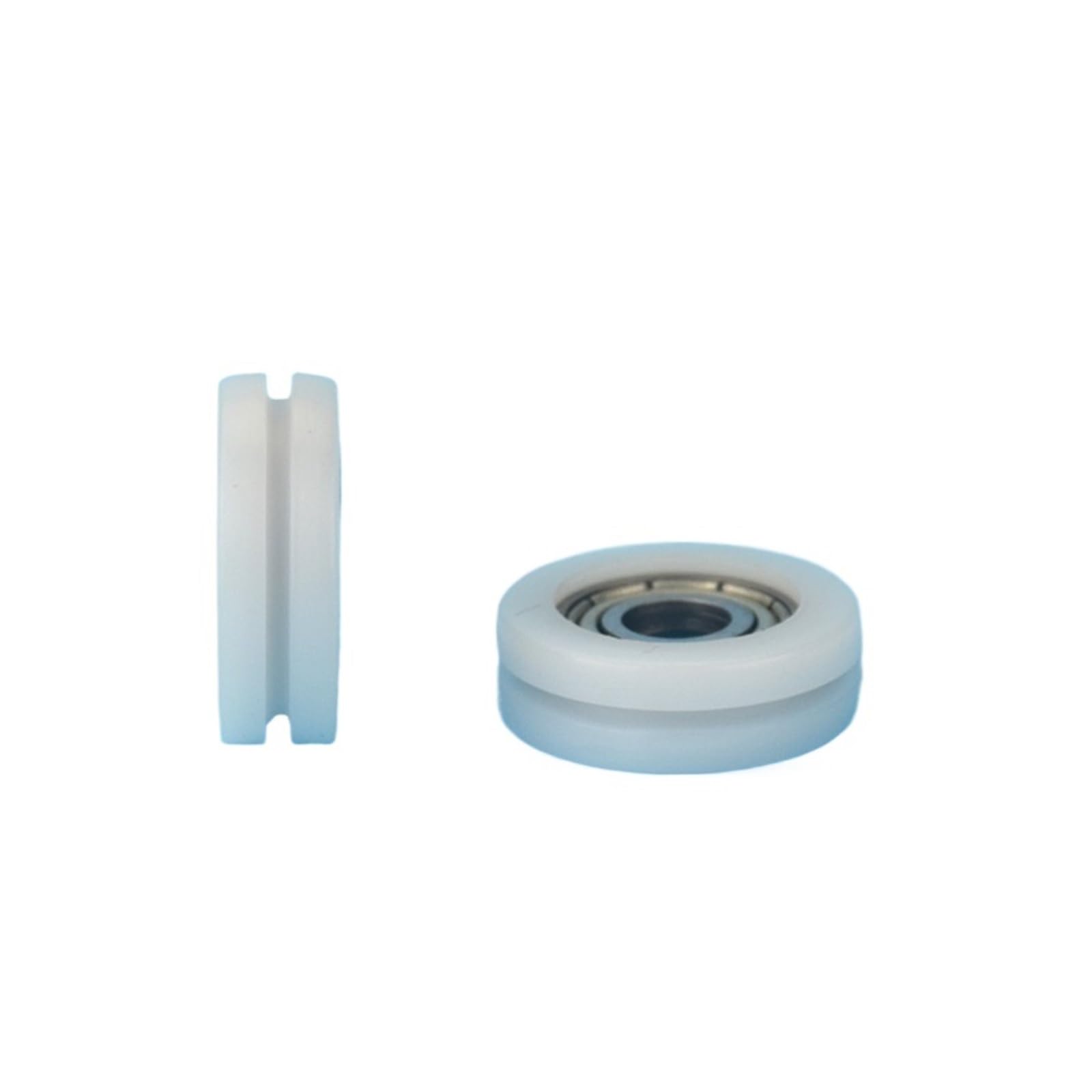 Roue en plastique nylon contre le blocage des portes de placard et rails
