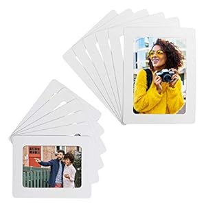 Belle Vous 12 Pak Witte Magnetische Koelkast Foto Afbeeldingslijsten – Voor Foto’s van 10x15cm en 9x13cm – Afbeelding…