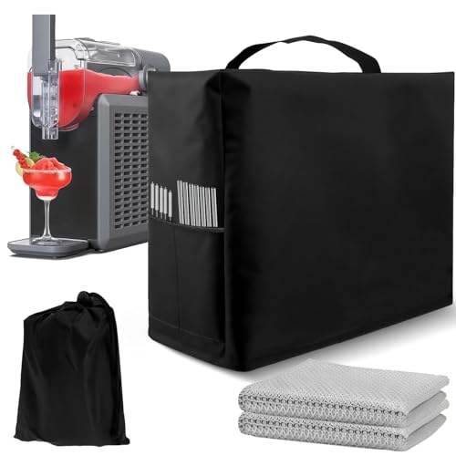 Image of Slush Machine Cover, Frozen Beverage Machine Dust Cover, Suitable for Ninja FS301 Professional Smoothie Machine /Compatible with Ninja FS301C Home Smoothie Machine /Smoothie Machine