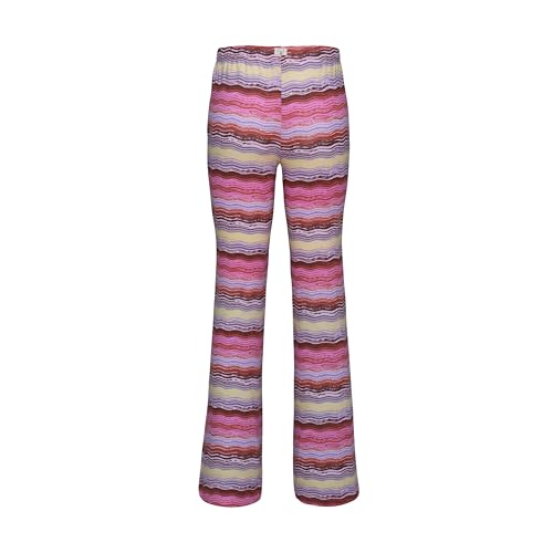 Image of Billabong Girls' Tell Me Elastic Waist Flared Pants, High-Waist, Pull-on Closure