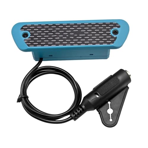 ギターピックアップ ギタートランスデューサーアンプ マイク付き トーンボリュームコントロール ギターチューナー ピックアップ 楽器アクセサリー