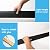 Art3d Wall Baseboard Molding Trim 8-Pack of 56 x 3.2 in., High Impact Polystyrene Skirting Board - Installed with Glue - Black