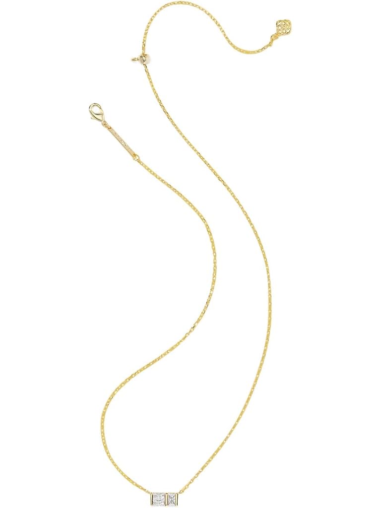 Gold Kendra Scott Jamie Short Pendant Necklace