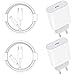 Produktbild Sakahyro 25W 4-Pack iPhone Schnellladekabel and Ladekabel with 2M Kabel for iPhone 14/14 Pro/14 Pro Max/14 Plus/13 12 11 SE, USB C Netzteil Stecker Schnellladegerät Ladegerät Ladestecker Netzstecker