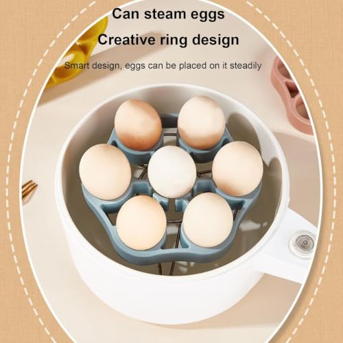 Soporte para huevos resistente al calor de silicona grado alimentario 6