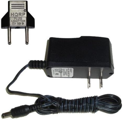 HQRP AC Adapter/Power Supply Compatible with Boss CE-5 Chorus ENSENBLE/CH-1 Super Chorus Guitar Effects Pedals Replacement Plus HQRP Euro Plug Adapter