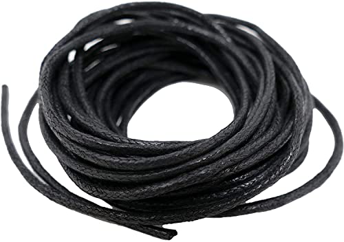 Questo cordoncino in cotone cerato non elasticizzato è perfetto per tutte le tue esigenze quotidiane di creazione di gioielli e esigenze artigianali. È abbastanza morbido da tagliare con le forbici domestiche e abbastanza robusto da resistere all'uso quotidiano. Per una collana con una finitura professionale e ordinata, fissare le chiusure terminali utilizzando chiusure per scatole/crimpature.