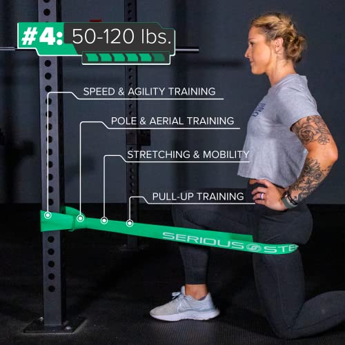 Serious Steel 41" Assisted Pull-Up Band | Resistance Band Sets, Stretching, Powerlifting, Resistance Training (Complete Set (#0-5)) #TOP5