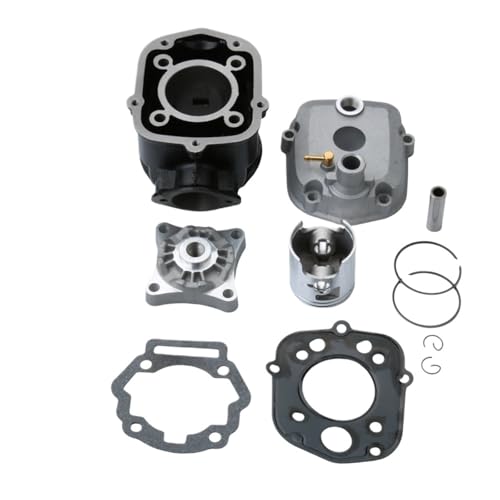 Chemise et culasse 50cc D50B0 deux temps 47mm compatible moteurs de moto - 3