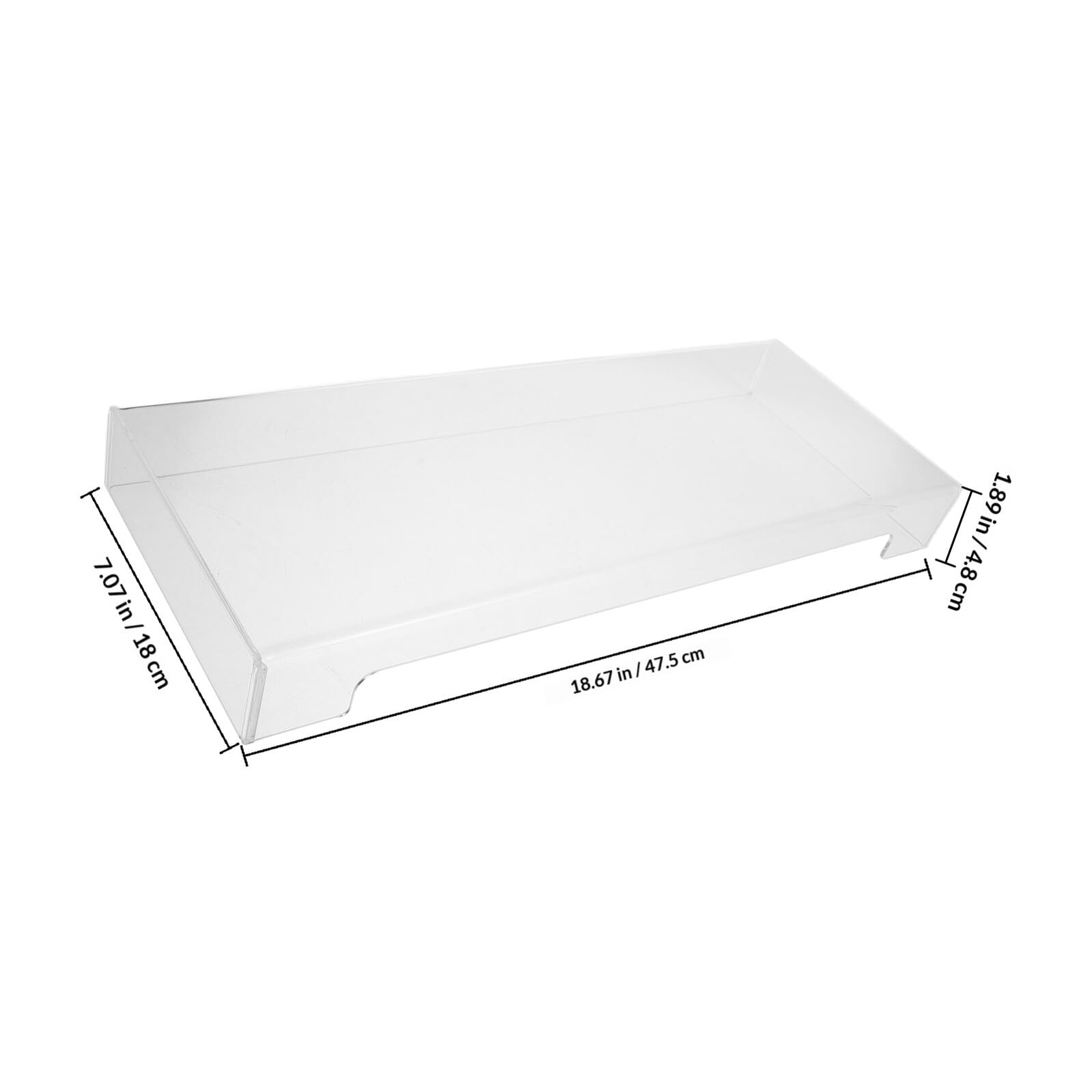 Tastaturschutzabdeckung Acryl Transparente für Büro und Zuhause