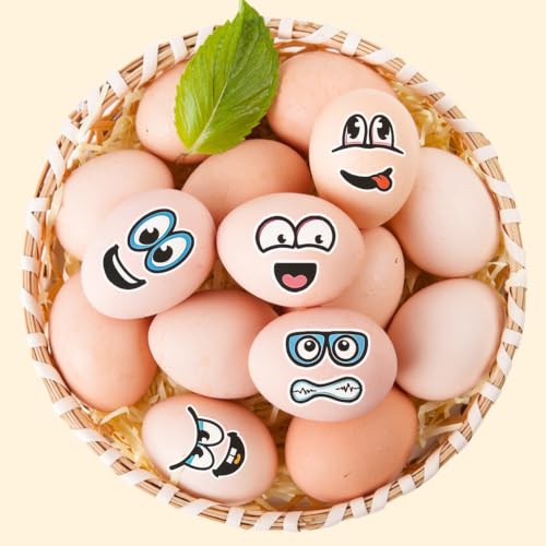 Party Favors for Kids, 960 Pcs Mix & Match Eye & Mouth Stickers, Back to School Supplies, Arts & Crafts Decoration, Treasure Box for Classroom, Halloween Stocking Stuffers Goodie Bags for Boys Girls — view 4