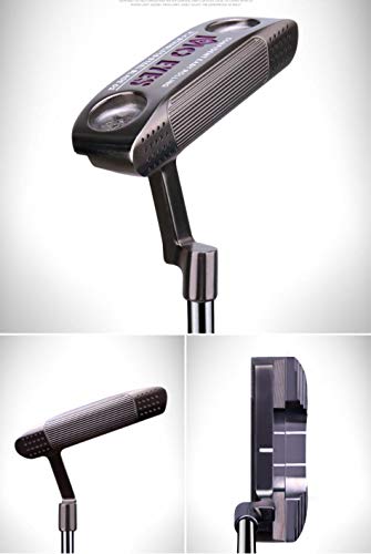 Leaysoo Golf Clubs Push Rod Mo Eyes Series 304 Soft Iron Casting,Guncolor