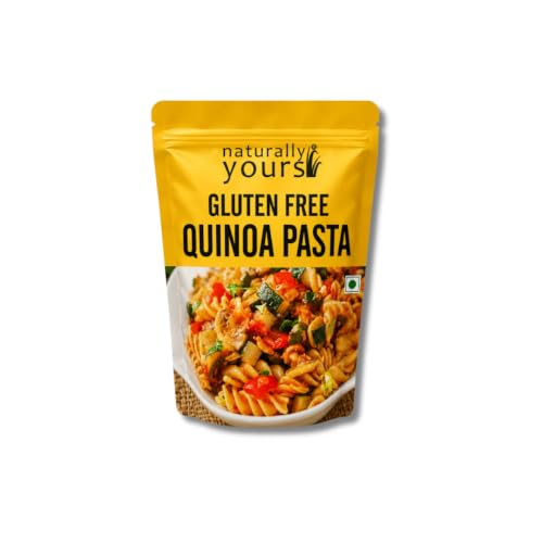 Image of Naturally Yours Gluten Free Quinoa Pasta - 40% Quinoa | No Maida, No Onion No Garlic, Jain Friendly, Preservative Free, Vegan | High Protein & Antioxidants | Non-Sticky Healthy Pasta | 200g Pack
