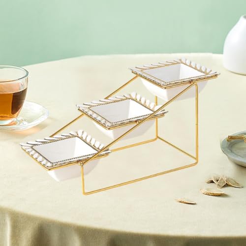 Serviteur trois niveaux pour ne plus manquer de place sur la table - 6