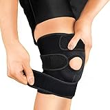 DISEÑO MEJORADO : La rodillera CPFITT cuenta con 3 correas de velcro ajustables que ayudan a regular la compresión según la necesidad. Las correas totalmente ajustables pueden fijarse a casi cualquier punto exterior, lo que ayuda a evitar el deslizamiento y a adaptarse a una amplia gama de usuarios.