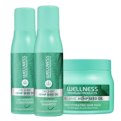 Trio shampooing Hydration Wellness kit trois soins anti frisottis et nutrition