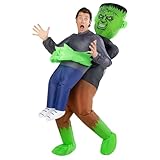 Morph Frankenstein Costume Men, Inflatable Frankenstein Costume, Halloween Costumes for Men, Halloween Costumes For Adults