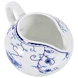 CLISPEED Jarra Cerámica Estilo Chino para Leche y Crema Dispensador Suave y Ligero para Café Salsas y Aperitivos Cocina y Catering