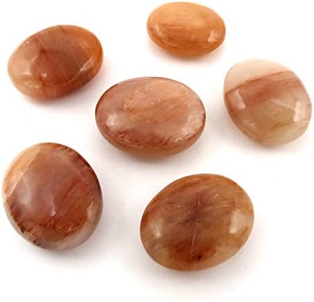 Amazonite Crystal Palm Stone Natural Healing Stone for Chakra Balancing Spritual Good Luck