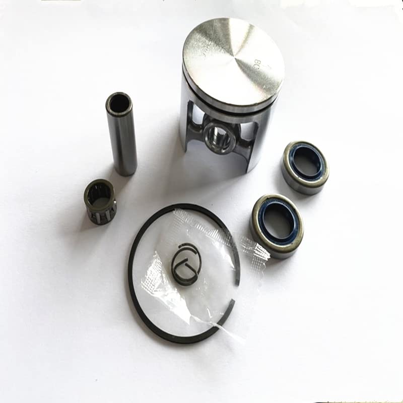 VCAURORA 2 pz Lotto 48mm X 1.5mm Pistone Anelli Kit Fit for Husqvarna 61 365 261 262 162 165 265 for Jonsered 625 630 Motosega Pezzo di Ricambio