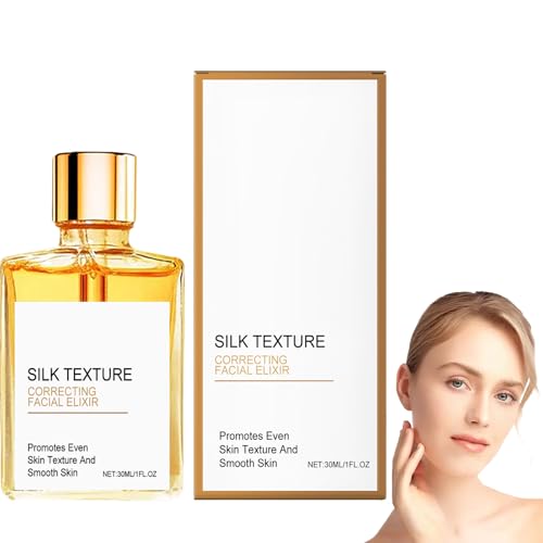 Silk Body Oil, Silk Texture Lightweight Facial Elixir, Hydrating Skin Texture Oil for Daily Skincare, Correcting Face Oils for Women, Refreshing Non-Greasy, Deep Hydration Moisturizer, 30ml (1 PCS)