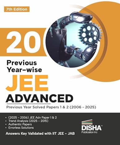 Disha 20 Year-wise JEE Advanced Previous Year Solved Papers 1 & 2 (2006 ...